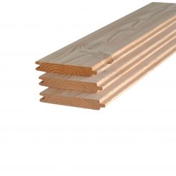 Douglas blokhutprofielplank 27 x 185 mm geschaafd