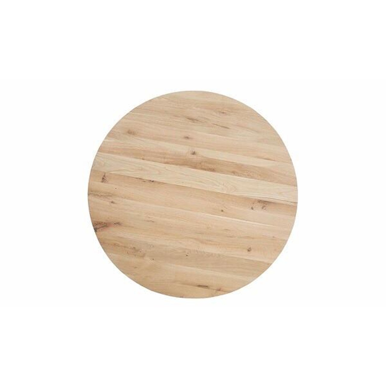 Eiken tafelblad rond 80 cm