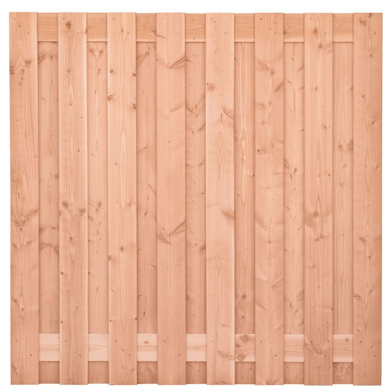 Douglas Tuinscherm 15+2 planks 180cm geschaafd