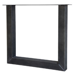Stalen U tafelpoot 8x8cm per stuk